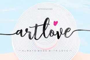 ArtLove Font Review: A Playful Script for Branding Projects