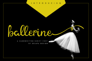 Ballerine Font: A Handwritten Script That Elevates Your Small Business Branding