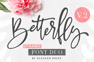 BetterFly 2: A Playful Script Font for Digital Design