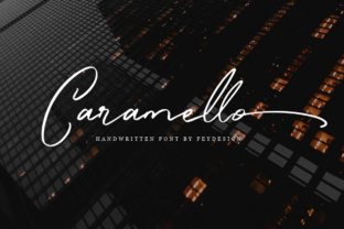 Caramello: The Handwritten Script Font for Authentic Branding