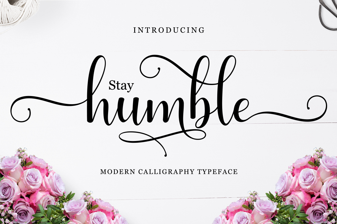 Humble Font Duo: A Romantic Typeface for Marketers Who Want Scroll-Stopping Visuals