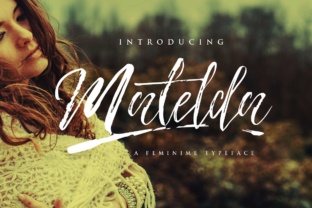 Matelda: A Handwritten Font for Warmth and Style