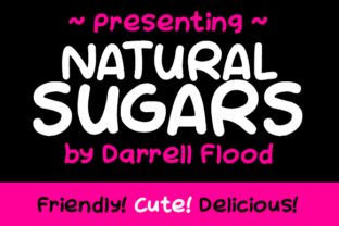 Natural Sugars Font for Web Design