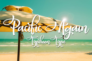 Pacific Again: A Vintage Script Font for Thoughtful Editorial Design