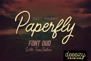 Paperfly: A Script Font for Editorial Headlines & Branding