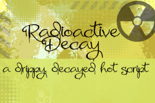 Radioactive Decay Font: A Web Designer’s Honest Take on This Drippy Script