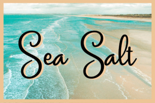 Sea Salt: A Nostalgic Script Font