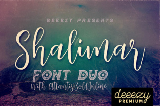 Shalimar Font Duo: A Vintage Typeface for Thoughtful Editorial Work