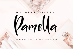 Sister Pamella: A Script and Sans Serif Font Duo for Editorial Design