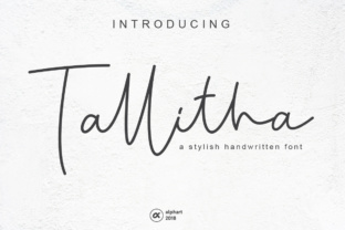 Tallitha Font: Handwritten Charm for Modern Web Design